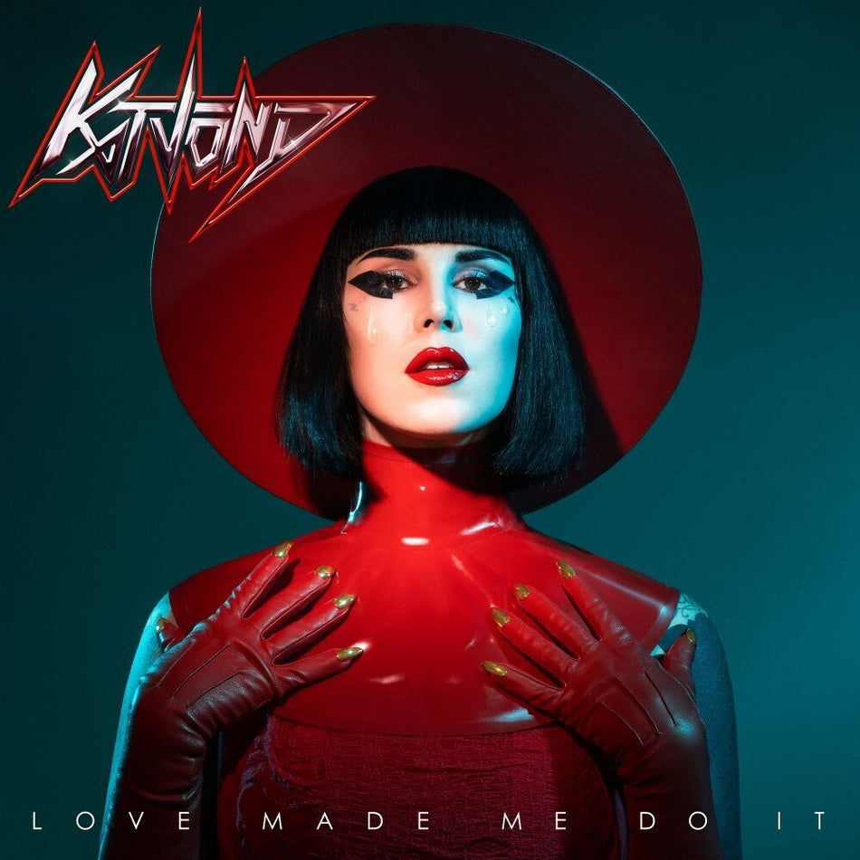 the album cover for Kat Von D - Love Made Me Do It [Indie Exclusive Limited Edition Glow In The Dark LP]