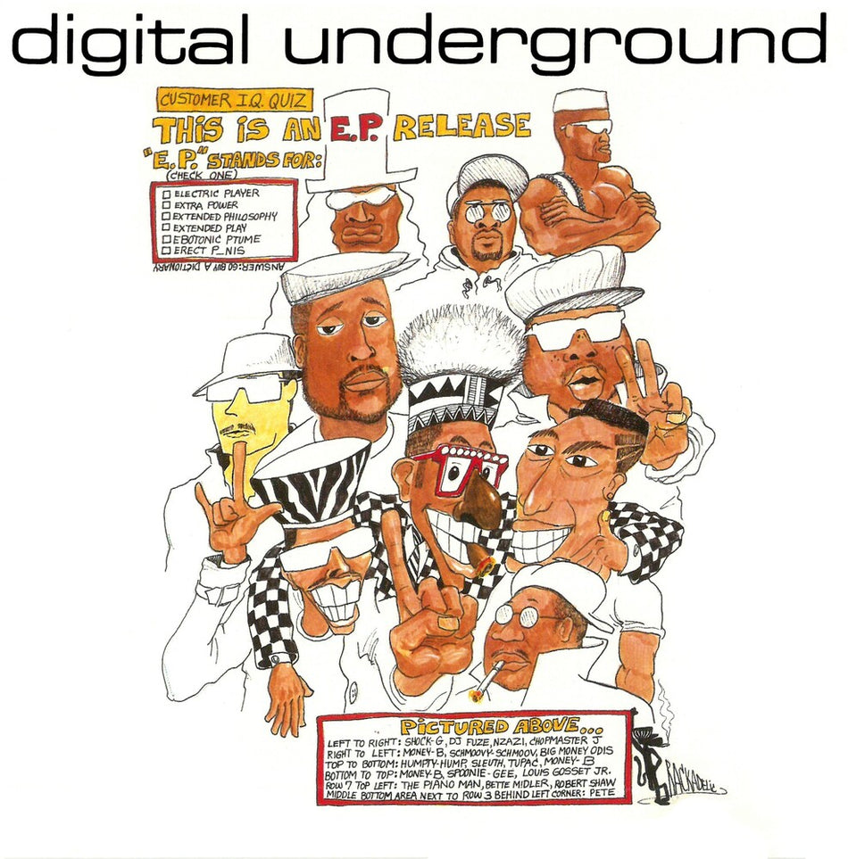 the album cover for Digital Underground - This Is an EP Release [Vinyl]