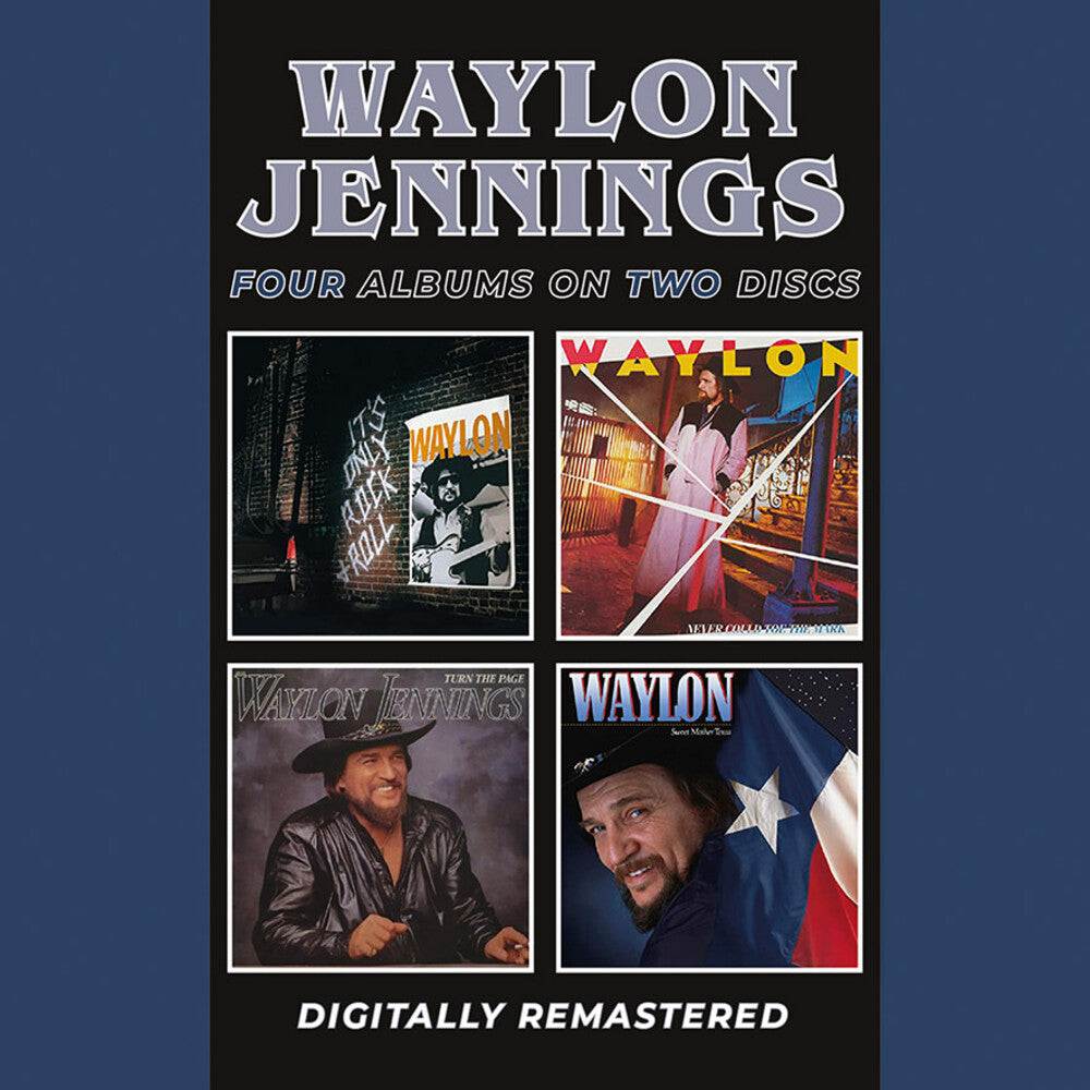 the album cover for Waylon Jennings - It's Only Rock & Roll / Never Could Toe The Mark
