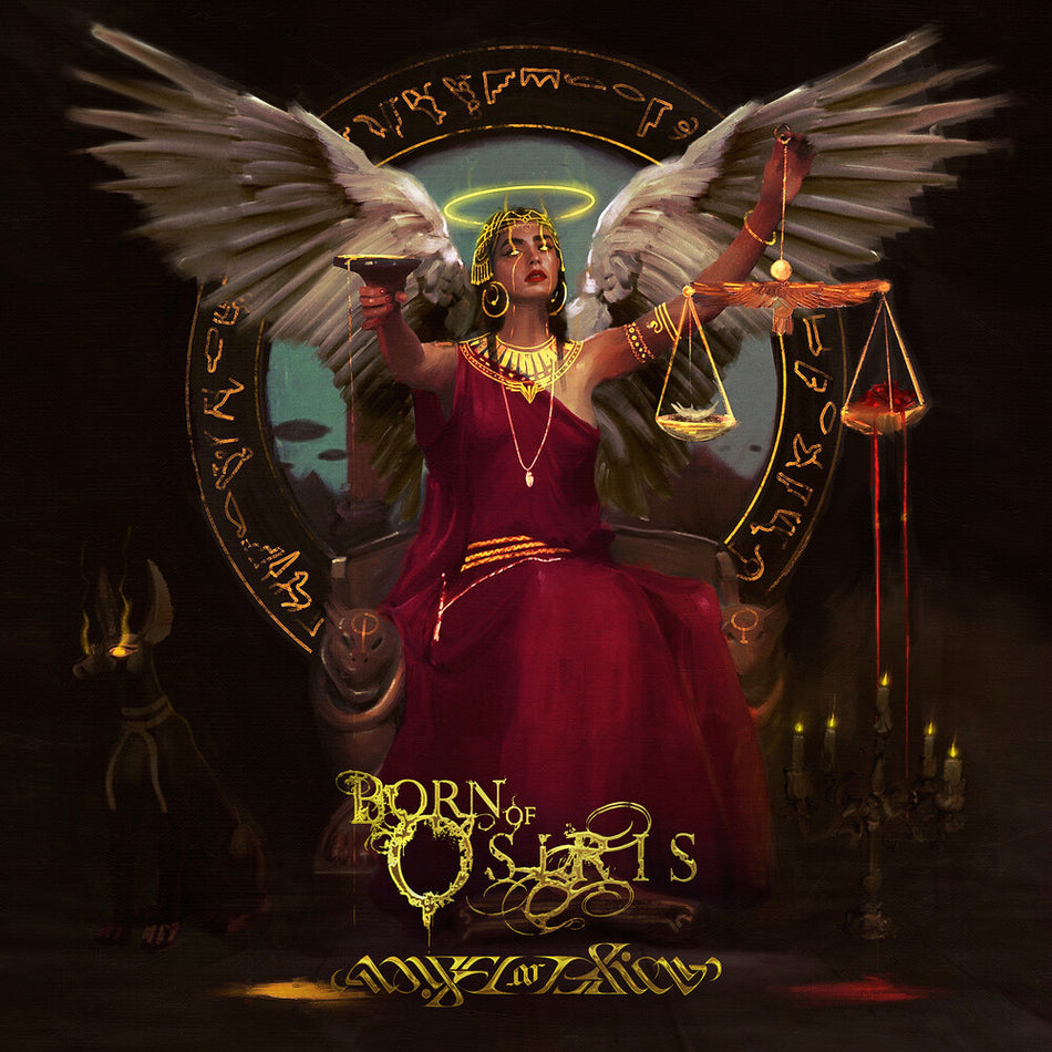 the album cover for Born Of Osiris - Angel Or Alien