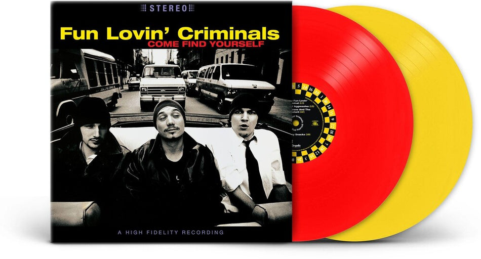 the album cover for Fun Lovin' Criminals - Come Find Yourself: 25th Anniversary Edition [2LP]