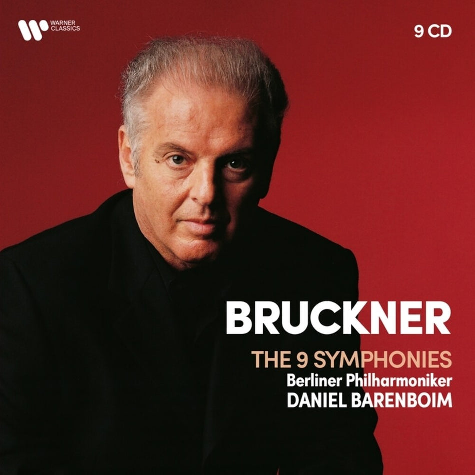 the album cover for Barenboim, Daniel / Berliner Philharmoniker - Bruckner: The 9 Symphonies