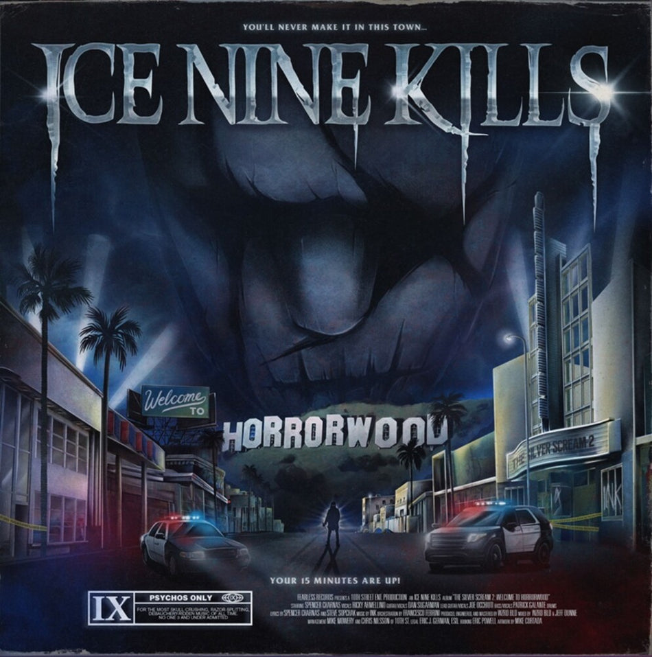 the album cover for Ice Nine Kills - Welcome To Horrorwood: The Silver Scream 2