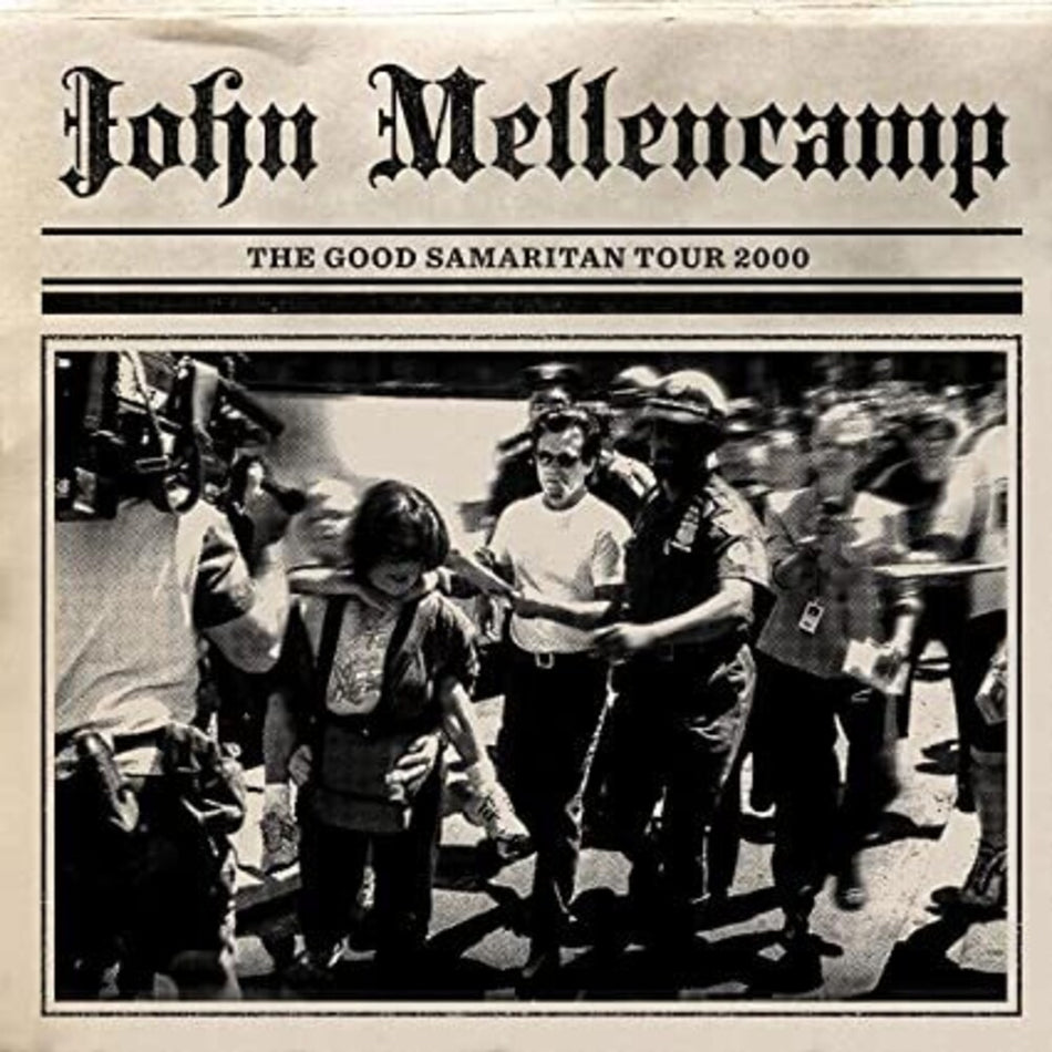 the album cover for John Mellencamp - The Good Samaritan Tour 2000 [LP]