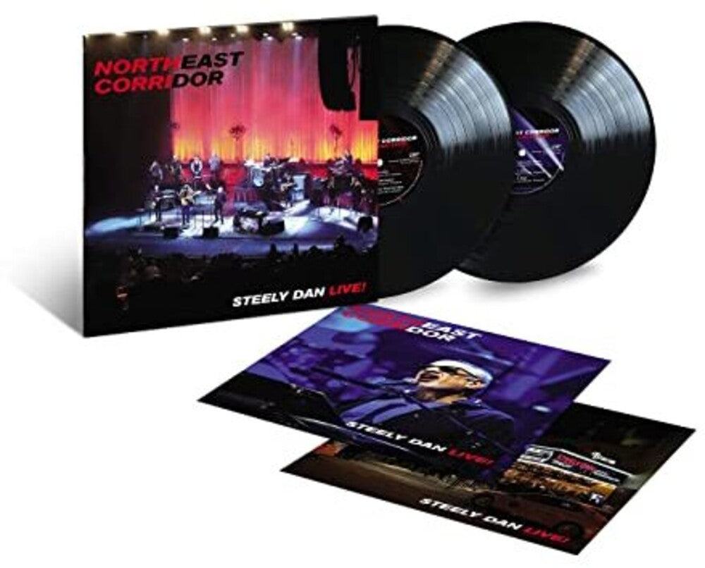the album cover for Steely Dan - Northeast Corridor: Steely Dan Live! [2LP]