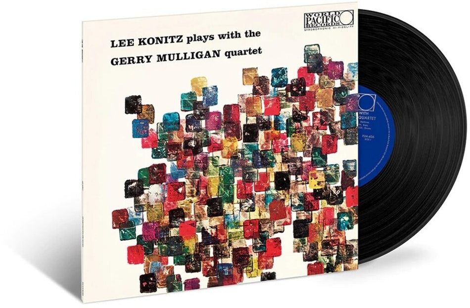 the album cover for Konitz, Lee / Mulligan, Gerry - Lee Konitz Plays With The Gerry Mulligan Quartet [Blue Note Tone Poet Series LP]