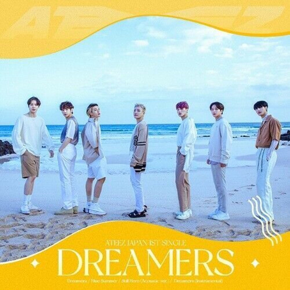 the album cover for Ateez - Dreamers (Version A) (Bonus Dvd) (Jpn) (Ntr0)
