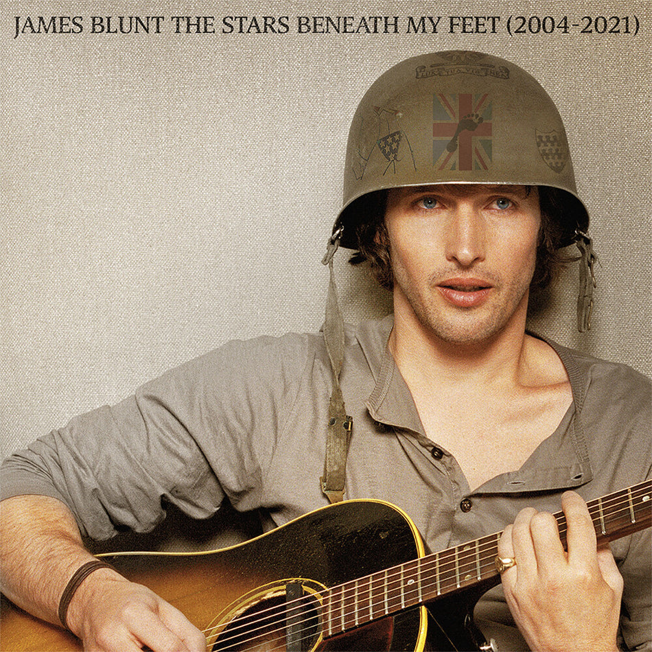 the album cover for James Blunt - The Stars Beneath My Feet (2004-2021) [2CD]