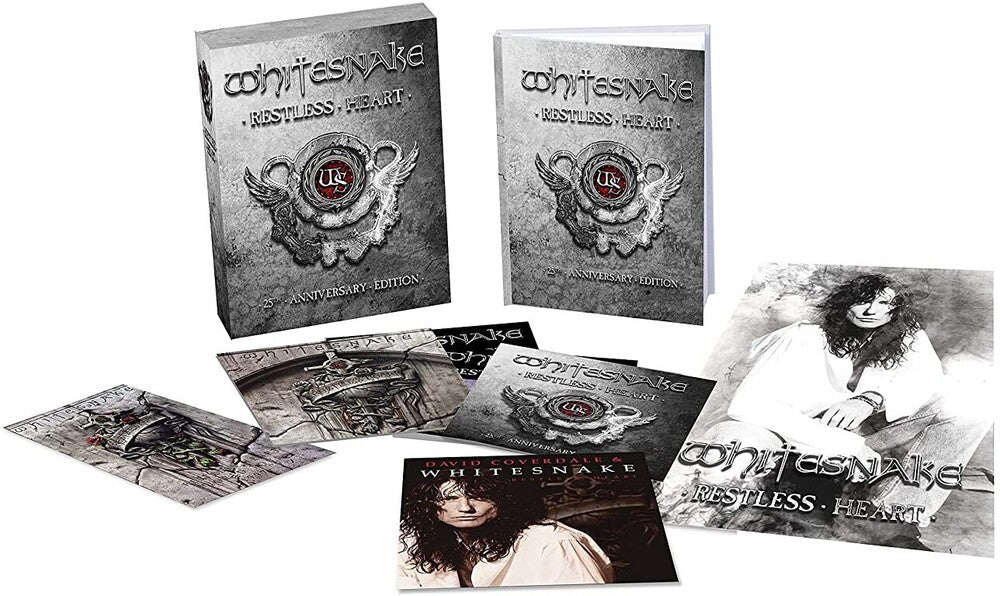 the album cover for Whitesnake - Restless Heart: 25th Anniversary Edition [Super Deluxe Edition]