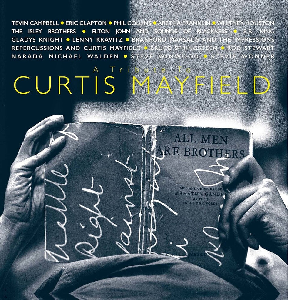 the album cover for Various Artists - A Tribute To Curtis Mayfield (Various Artists)