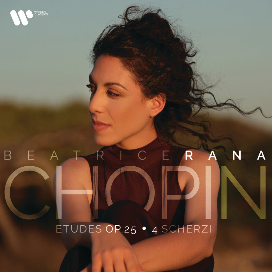 the album cover for Beatrice Rana - Chopin Etudes Op. 25 - 4 Scherzi [Digipak]
