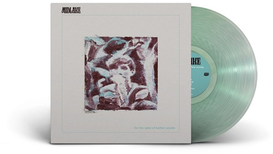 the album cover for Midlake - For The Sake Of Bethel Woods [Indie Exclusive Limited Edition Coke Bottle Clear LP]