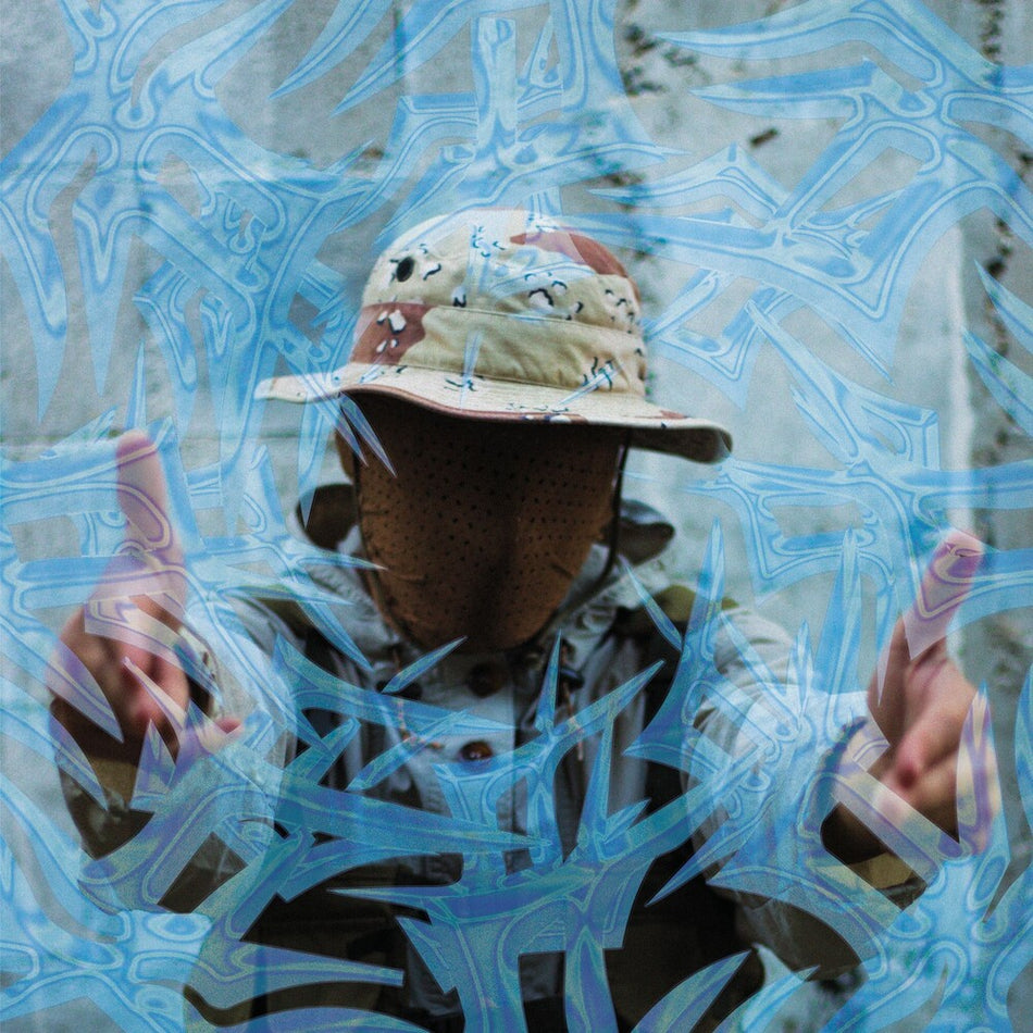 the album cover for Tony Gallardo - Tony Gallardo: Selected Works [Transparent Blue LP]