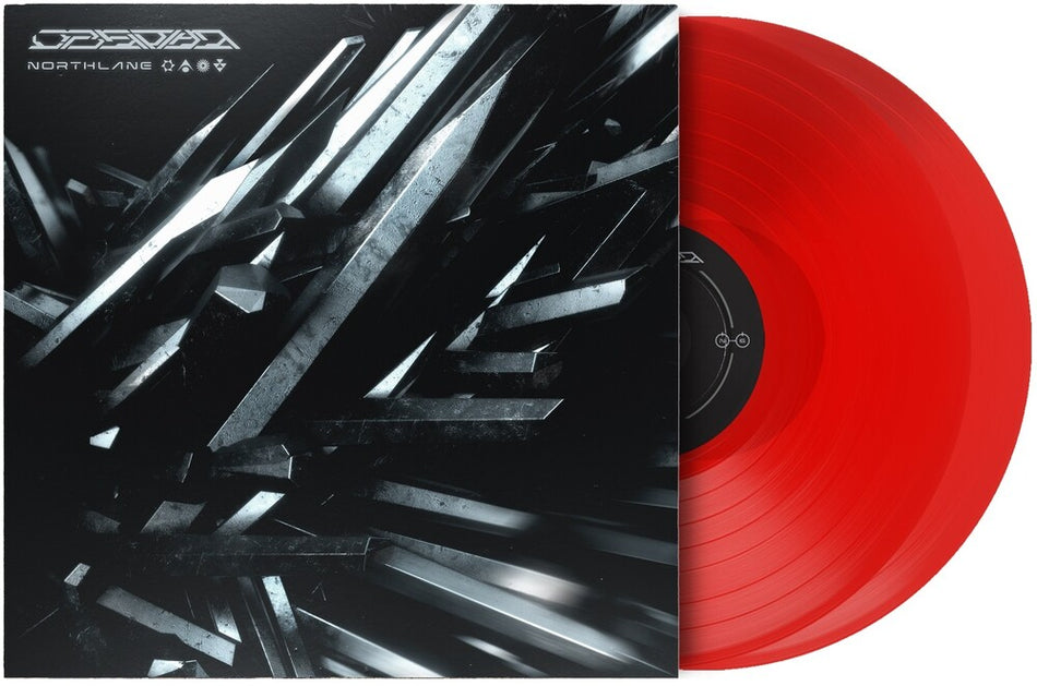 the album cover for Northlane - Obsidian (Red) [Colored Vinyl] (Gate) (Red)
