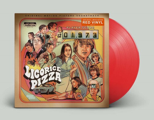 Various Artists - Licorice Pizza (Original Motion Picture Soundtrack) LP (Indie Exclusive Red Vinyl)