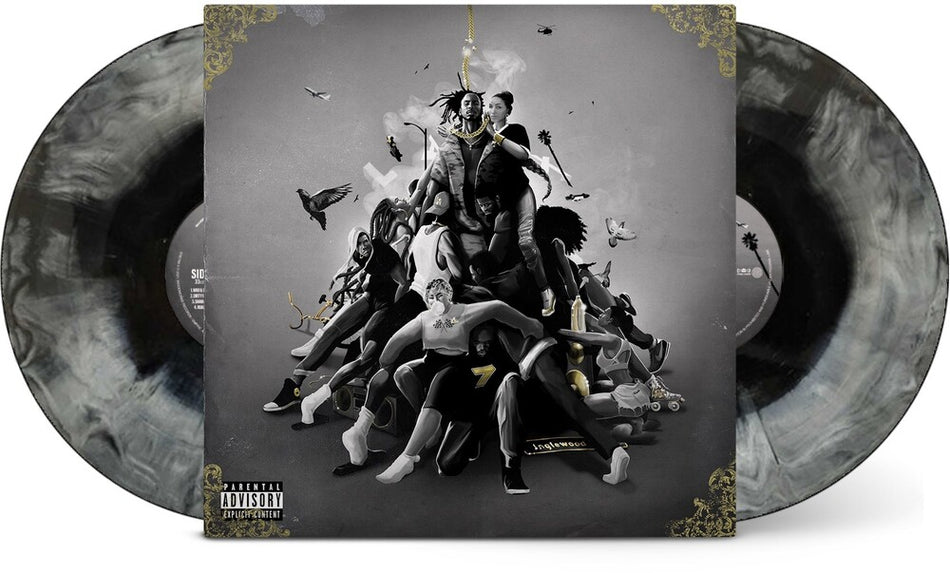 the album cover for D Smoke - War & Wonders