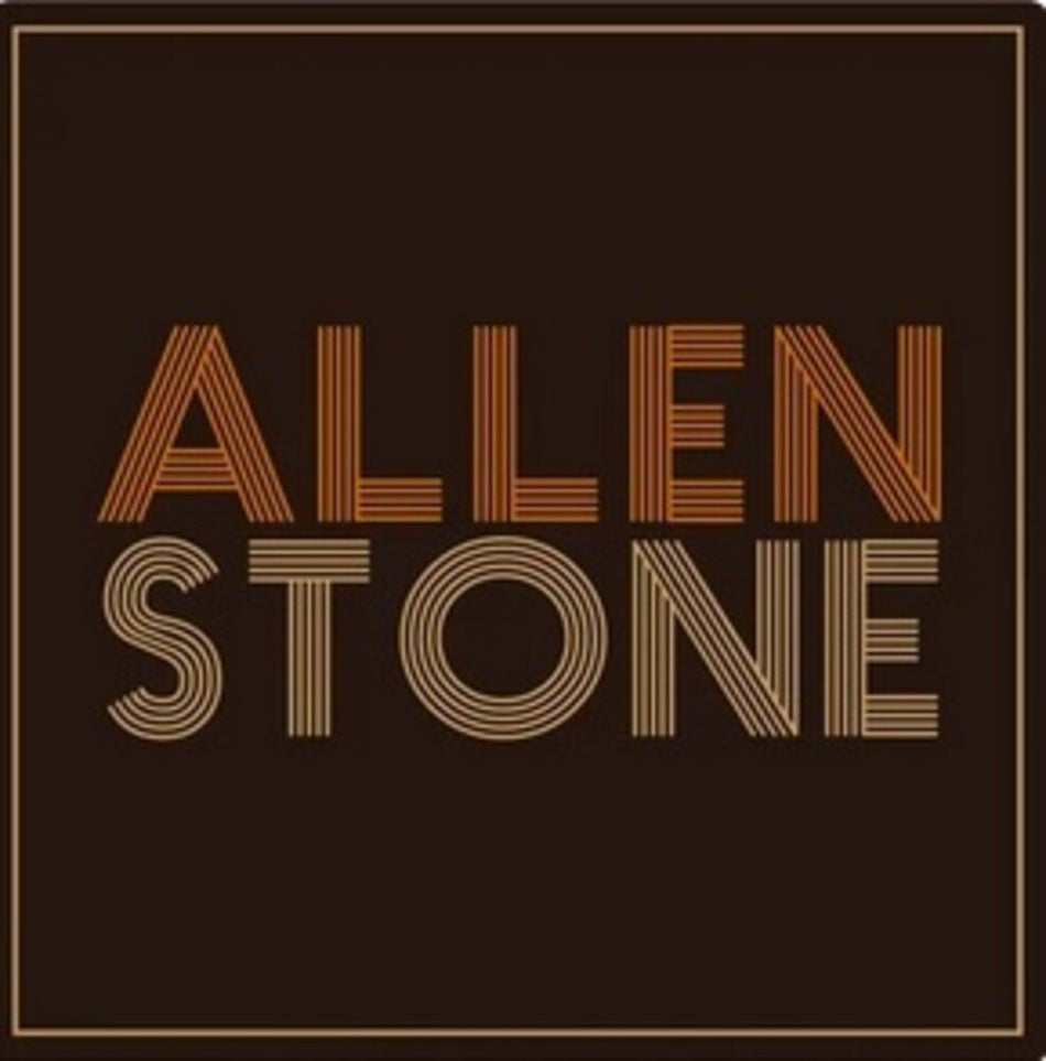 the album cover for Allen Stone - Allen Stone [RSD Essential Indie Colorway 10th Anniversary Gold Nugget LP]