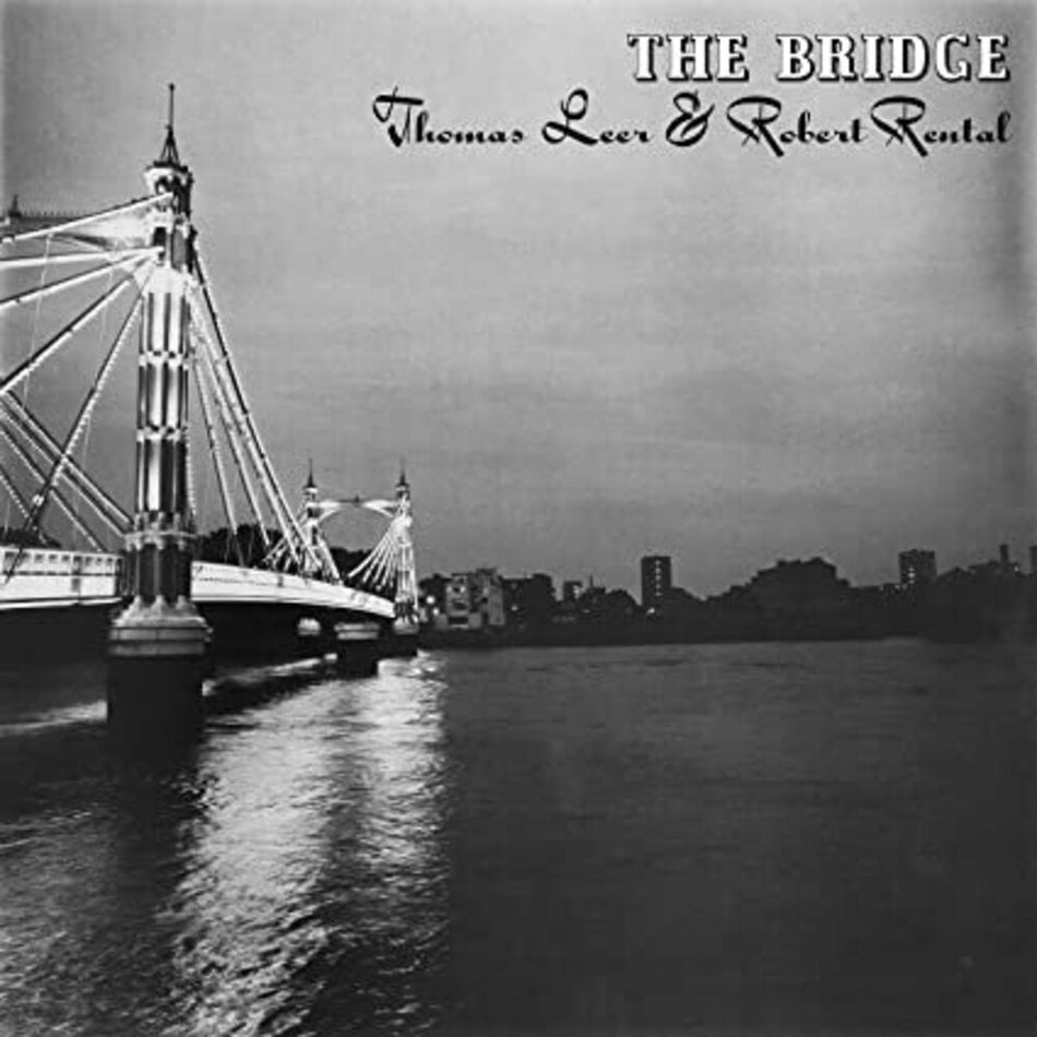 the album cover for Thomas Leer  / Rental,Robert - Bridge