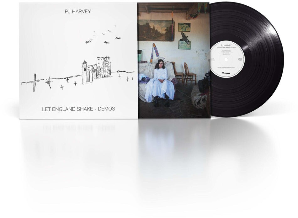the album cover for PJ Harvey - Let England Shake - Demos [LP]