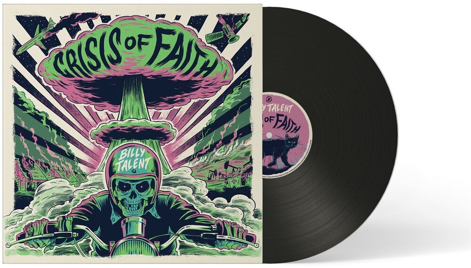 the album cover for Billy Talent - Crisis Of Faith [White LP]