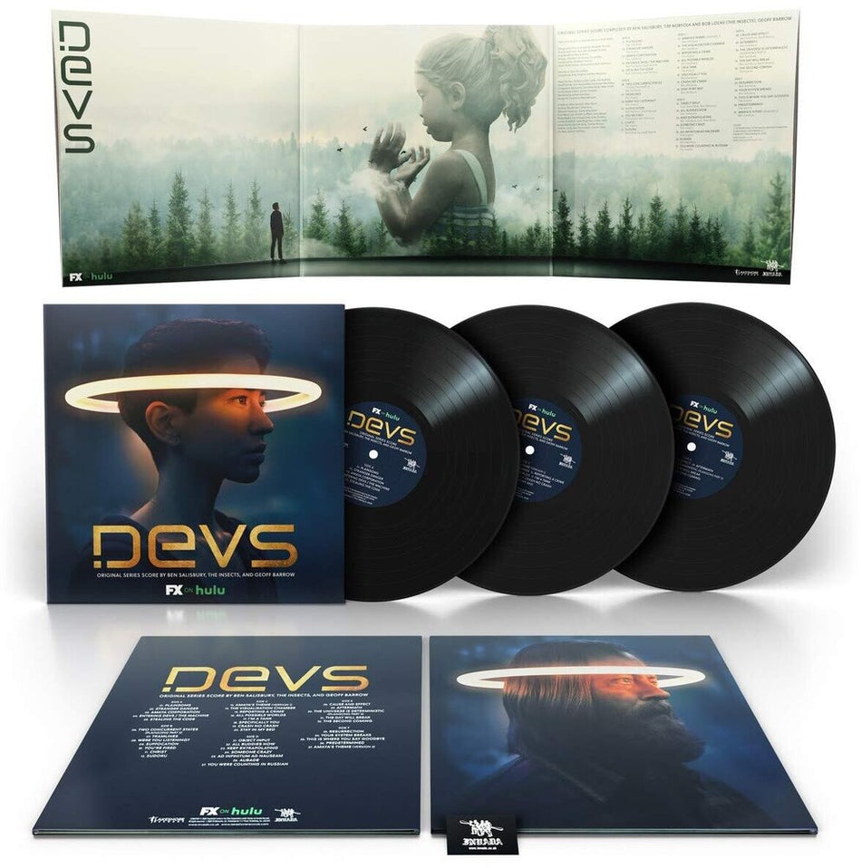 the album cover for Ben Salisbury  / Barrow,Geoff & The Insects (Dlcd) - Devs (Original Series Soundtrack) [Download Included]