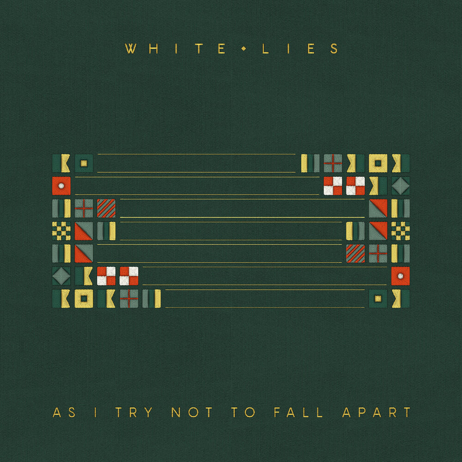 the album cover for White Lies - As I Try Not To Fall Apart [Indie Exclusive Limited Edition Cream LP]
