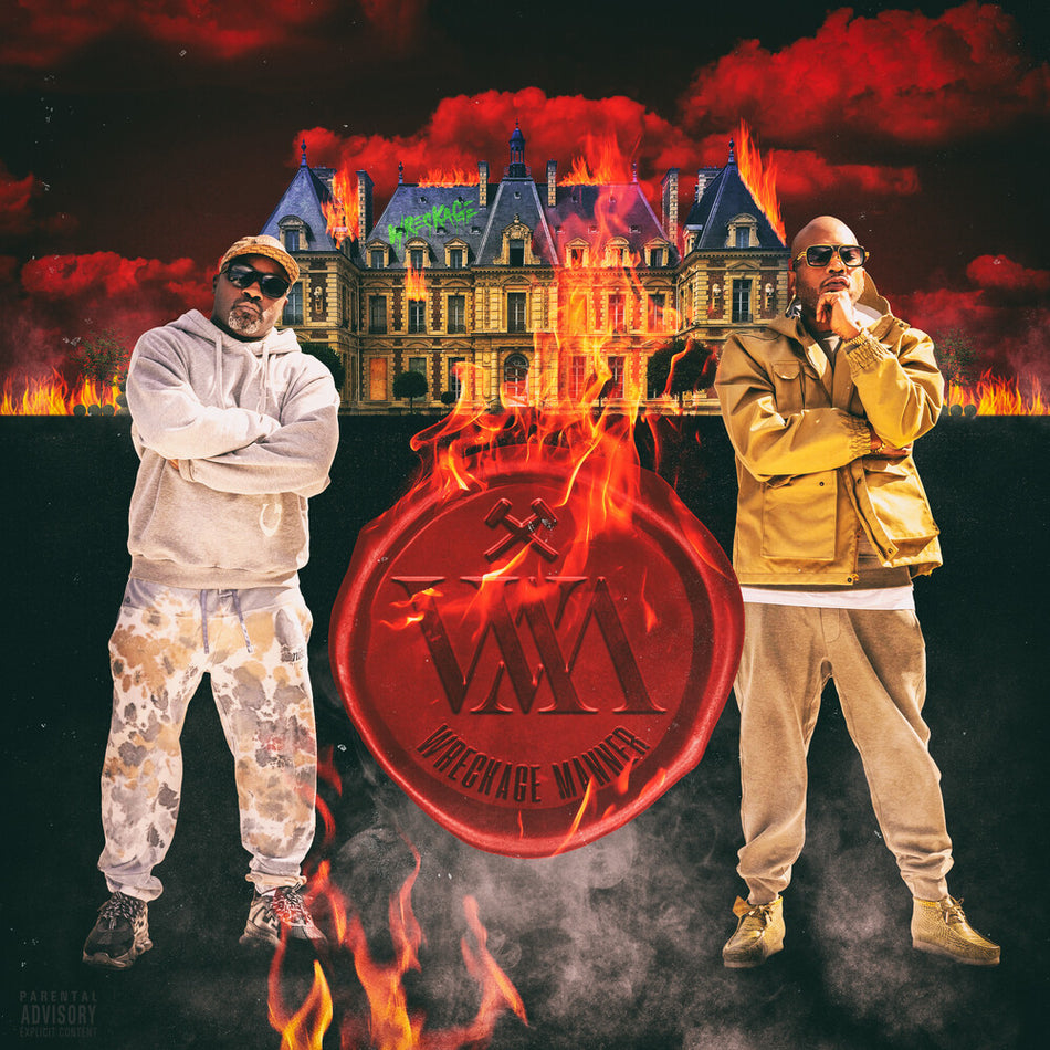 the album cover for Styles P X Havoc - Wrecking Manner