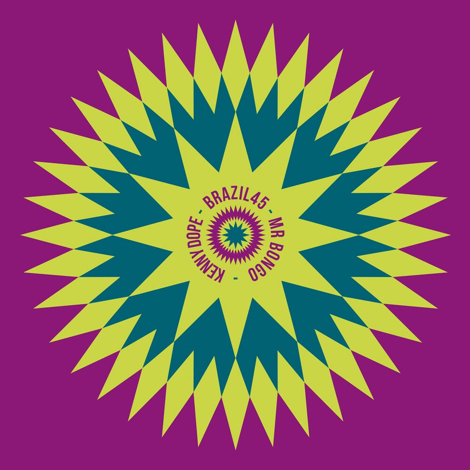 the album cover for Brazil 45 Vol. 3 Curated By Kenny Dope / Various - Brazil 45 Vol. 3 Curated By Kenny Dope [RSD 2022]