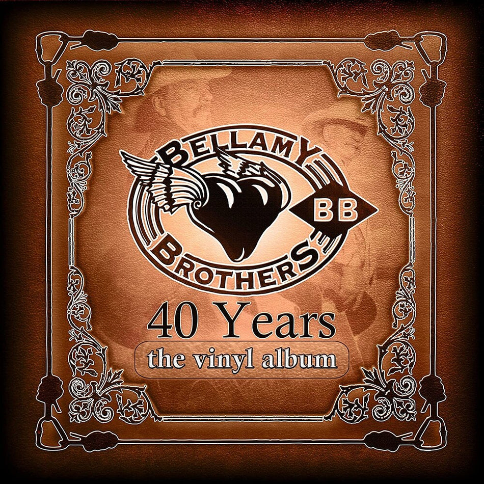 the album cover for Bellamy Brothers - 40 Years: Vinyl Albums