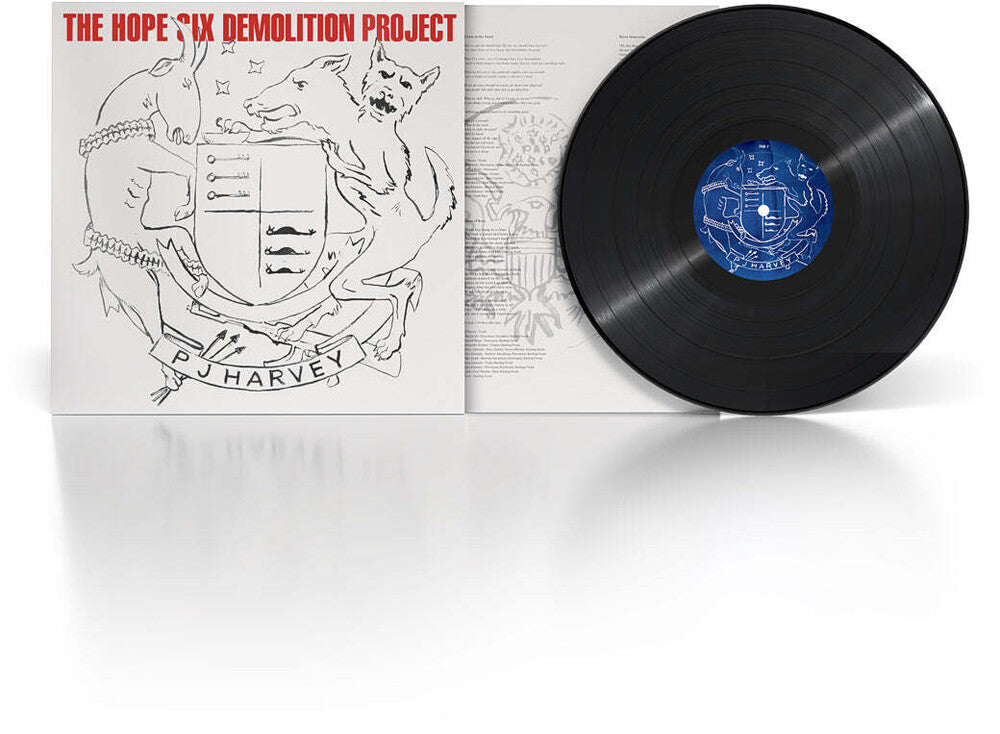 the album cover for PJ Harvey - The Hope Six Demolition Project [LP]