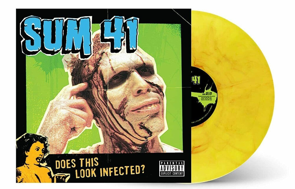 the album cover for Sum 41 - Does This Look Infected (Limited) [Limited Edition] (Can)