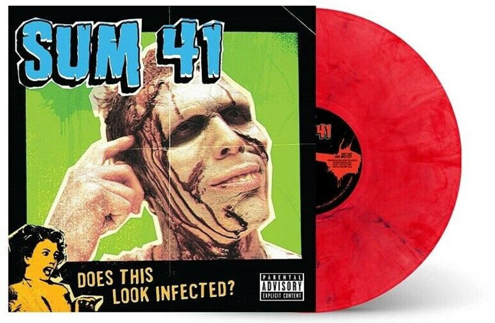 the album cover for Sum 41 - Does This Look Infected (Limited) [Limited Edition] (Can)