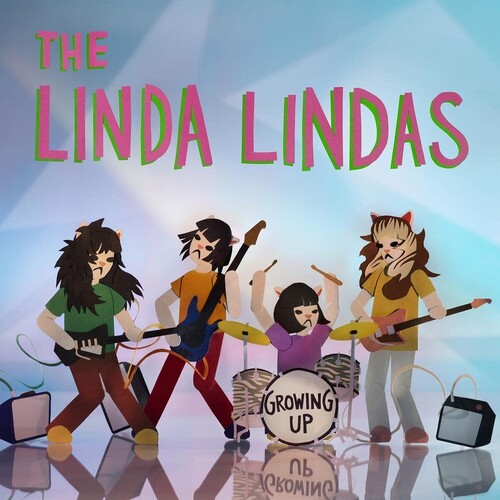 The Linda Lindas - Growing Up LP (Clear w/ Blue Pink Vinyl)