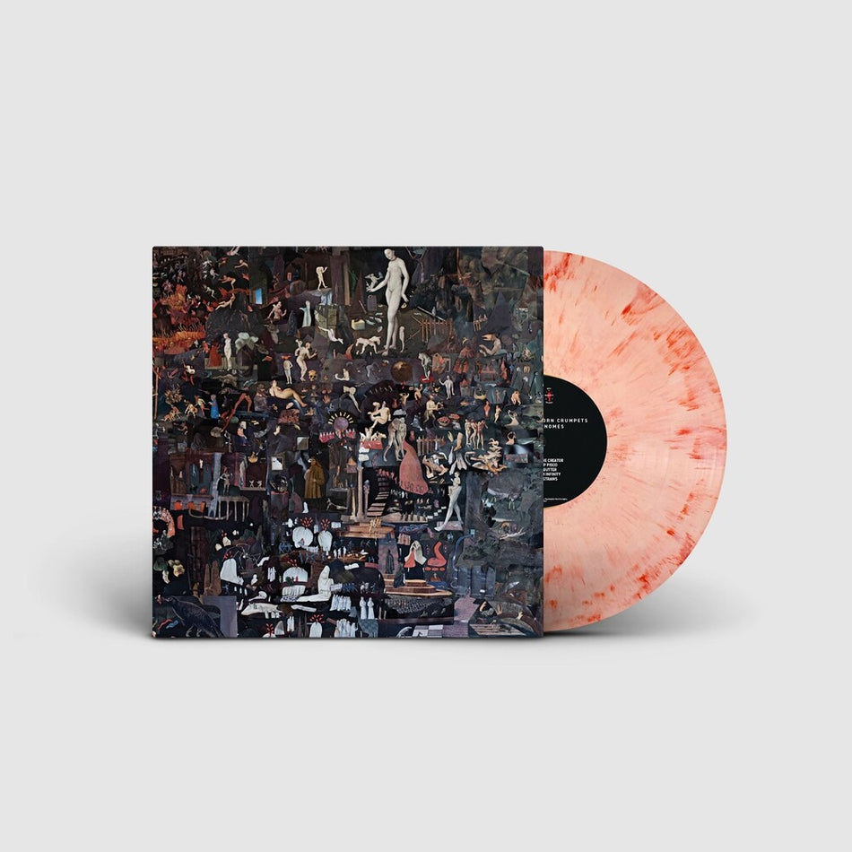 the album cover for Psychedelic Porn Crumpets - Night Gnomes (Red Natural Swirl) [Colored Vinyl] [180 Gram]