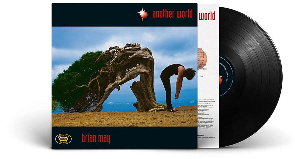 the album cover for Brian May - Another World: Remastered [LP]