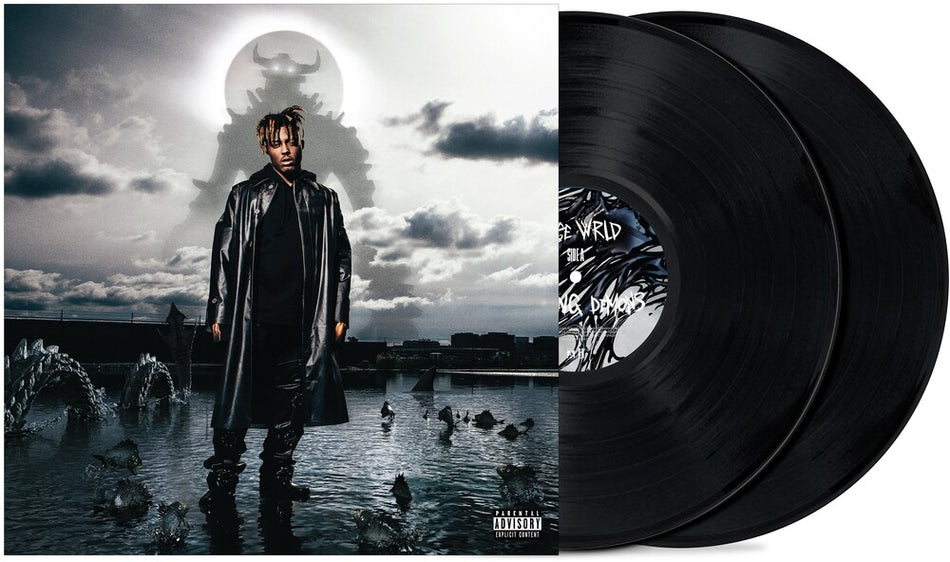 the album cover for Juice WRLD - Fighting Demons [2LP]