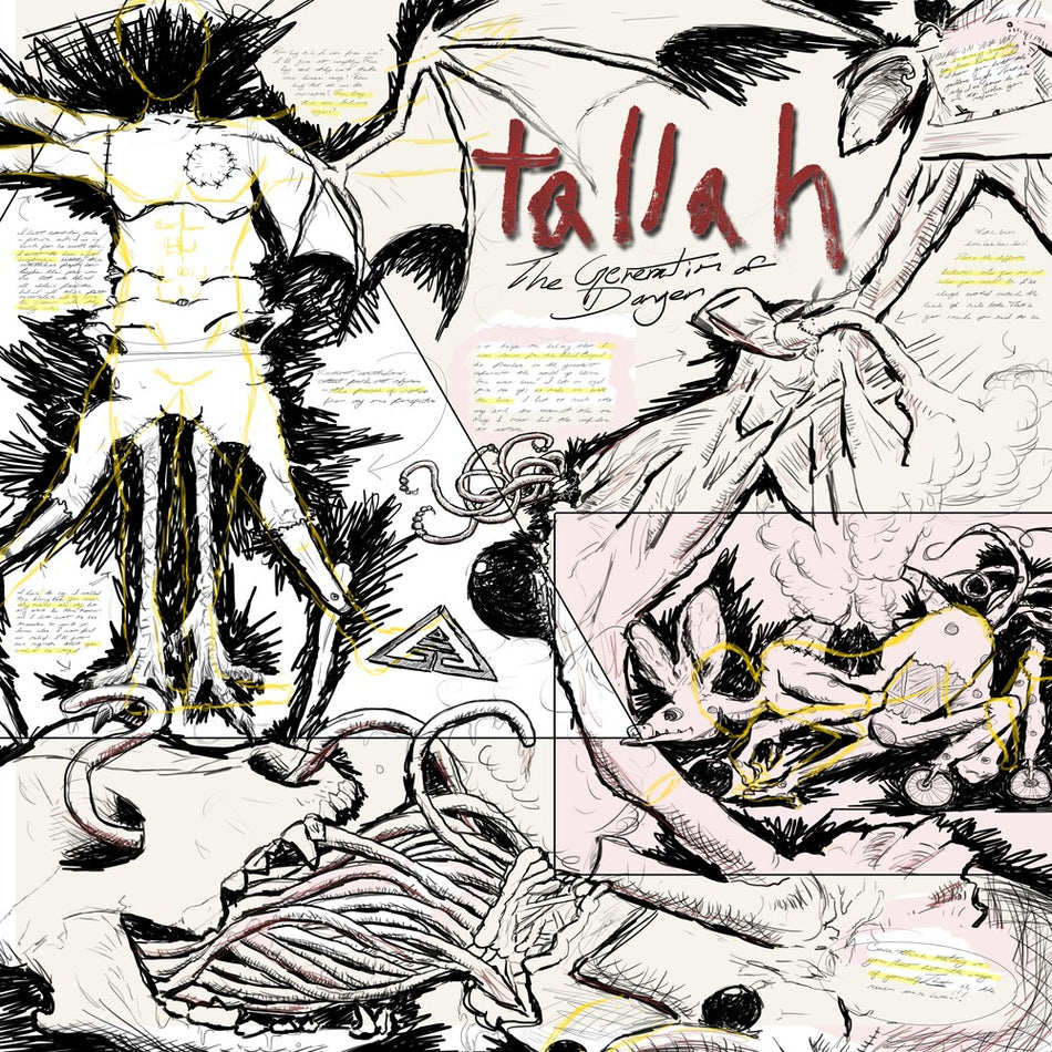 the album cover for Tallah - The Generation Of Danger