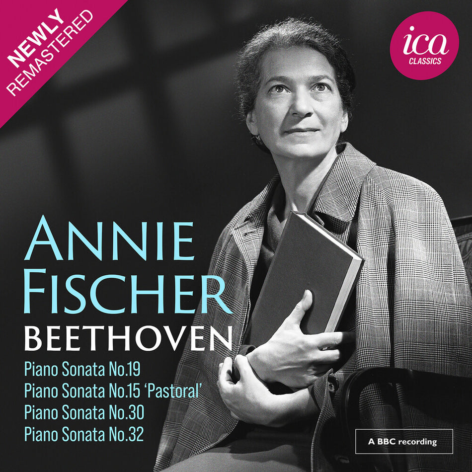 the album cover for Beethoven / Fischer - Piano Sonatas 19 15 30 & 32