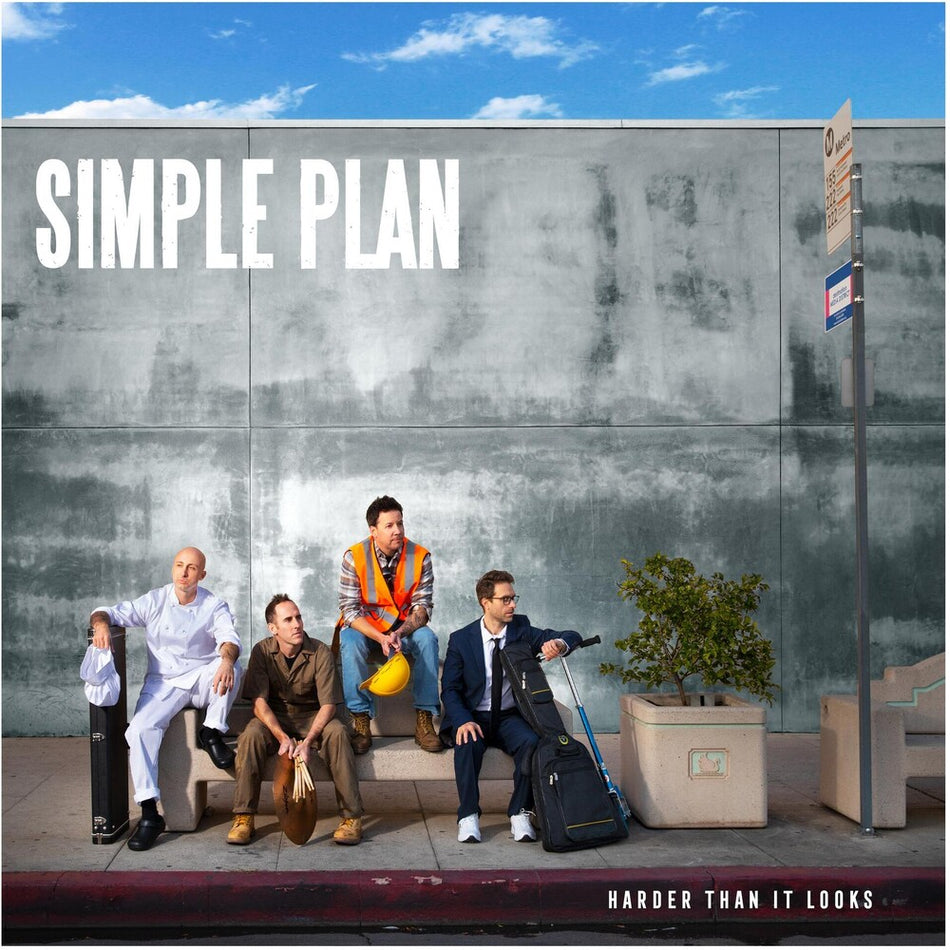 the album cover for Simple Plan - Harder Than It Looks