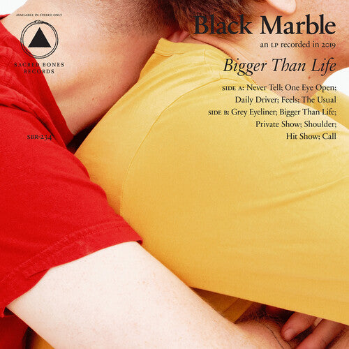 Black Marble - Bigger Than Life LP (Royal Blue Vinyl)