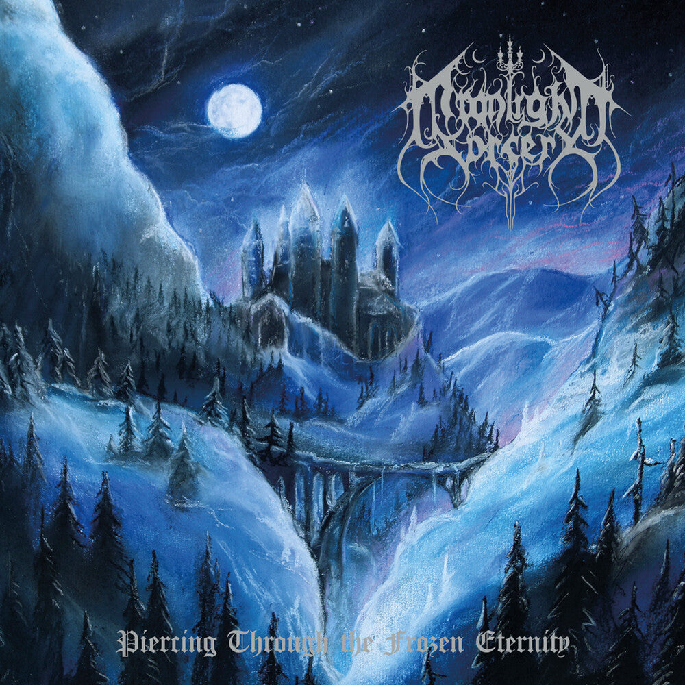 the album cover for Moonlight Sorcery - Piercing Through The Frozen Eternity