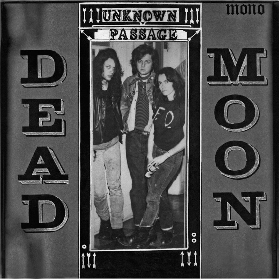 the album cover for Dead Moon - Unknown Passage