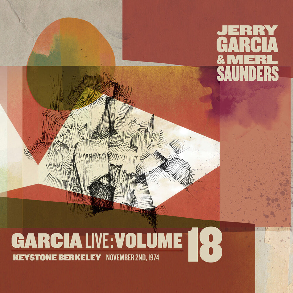 the album cover for Jerry Garcia & Merl Saunders - GarciaLive Vol. 18: November 2nd, 1974 - Keystone Berkeley [2 CD]