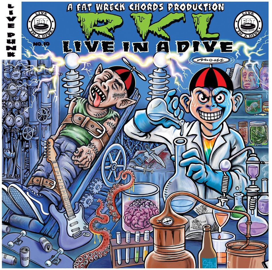 the album cover for Rkl - Live In A Dive