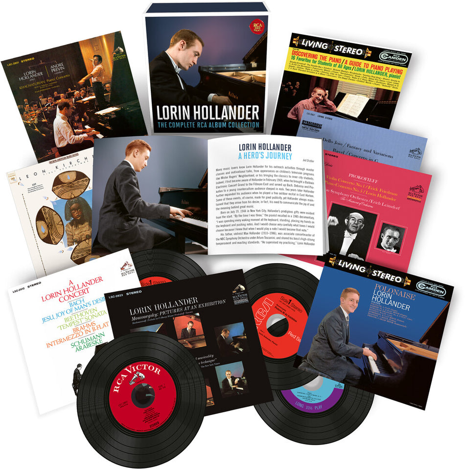 the album cover for Bach, J.S. / Hollander - Complete RCA Album Collection