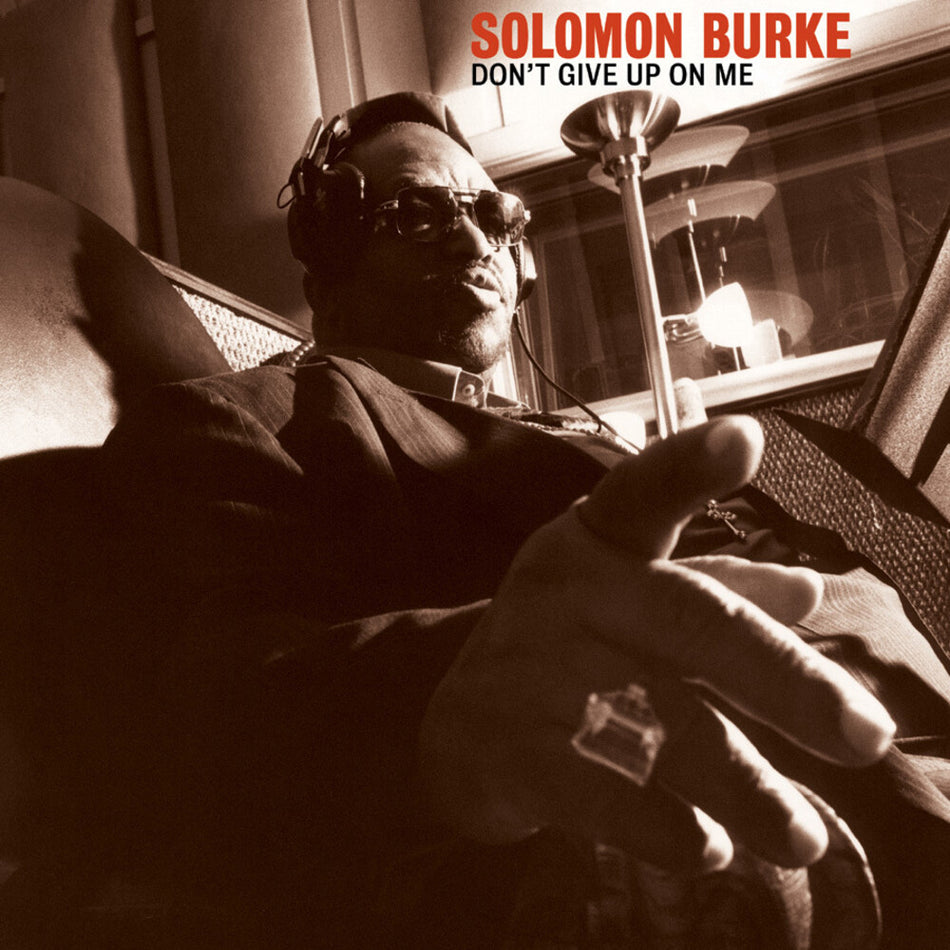 the album cover for Solomon Burke - Don't Give Up On Me: 20th Anniversary Edition [Indie Exclusive Limited Edition Red 2LP]