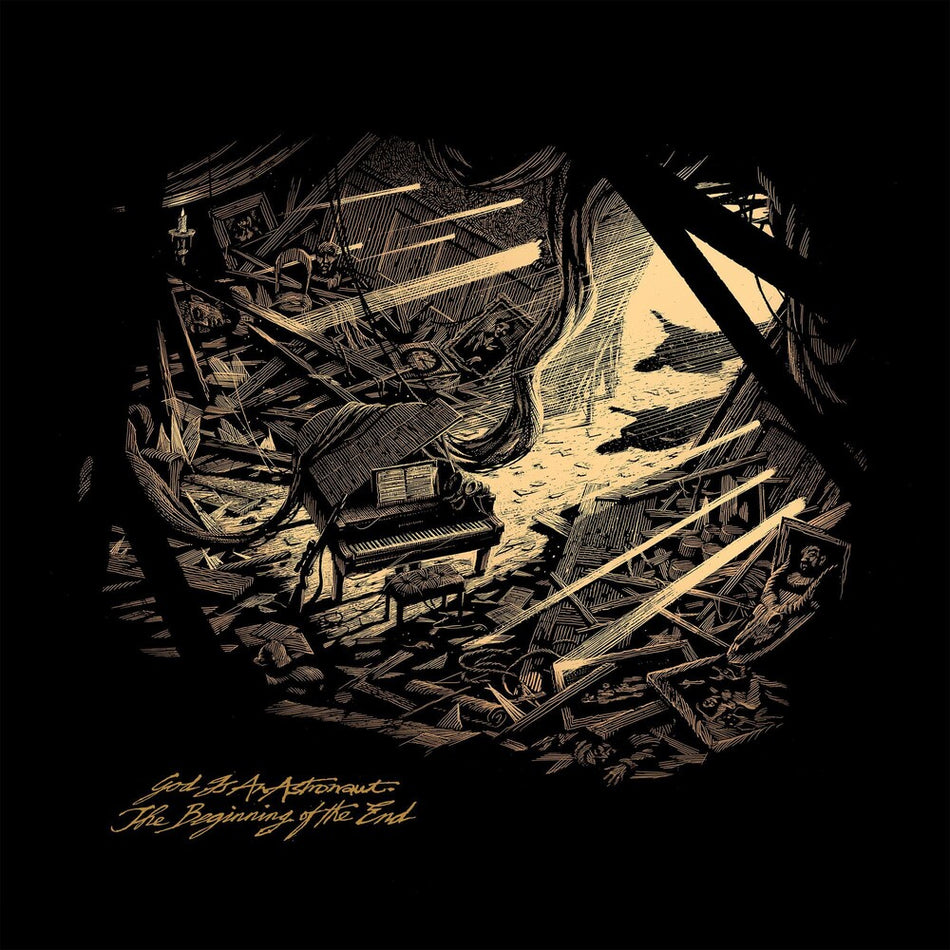 the album cover for God Is An Astronaut - The Beginning Of The End (Live Album)