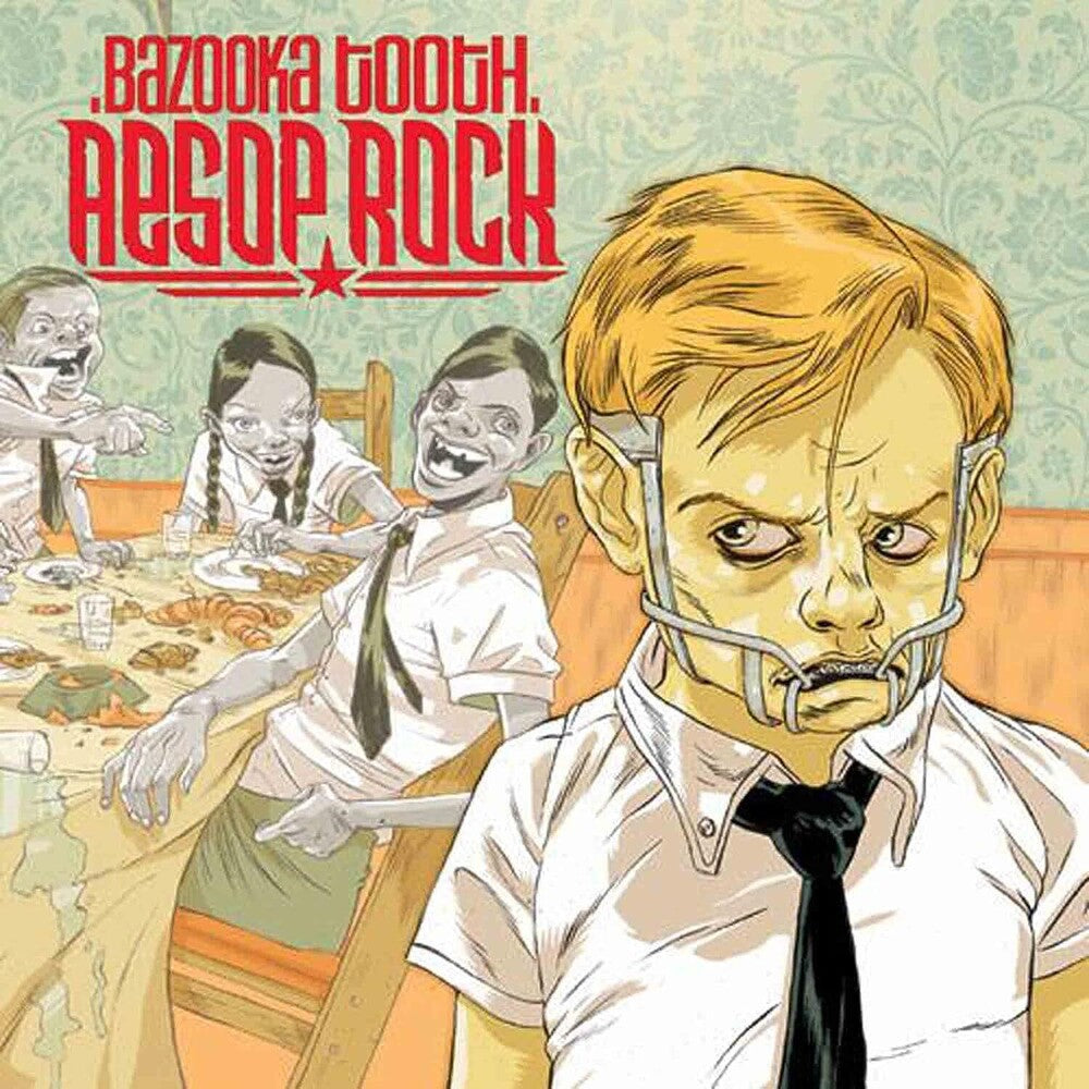 the album cover for Aesop Rock - Bazooka Tooth