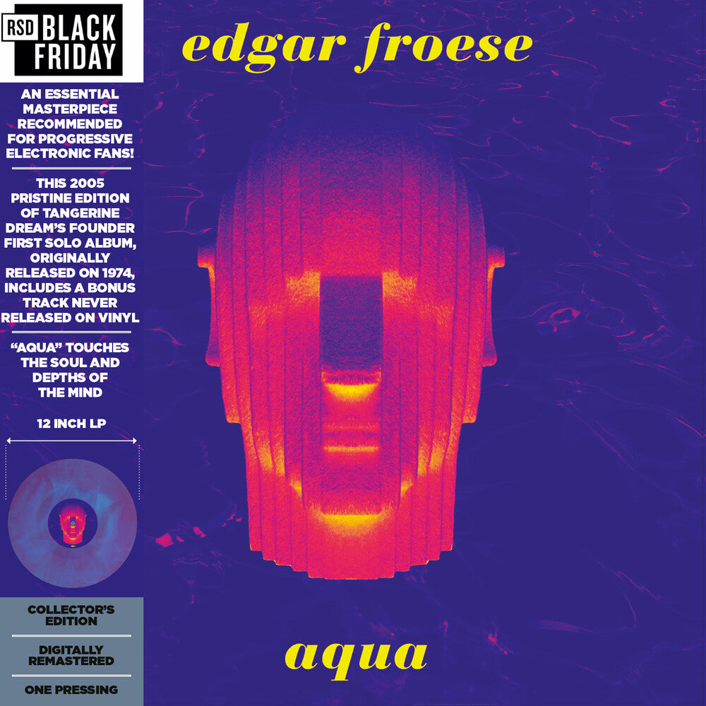 the album cover for Edgar Froese - Aqua [RSD Black Friday 2022]