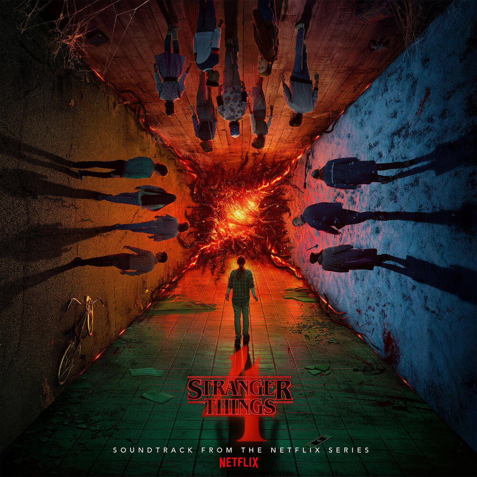 the album cover for Various Artists - Stranger Things 4 (Soundtrack From The Netflix Series) [2LP]